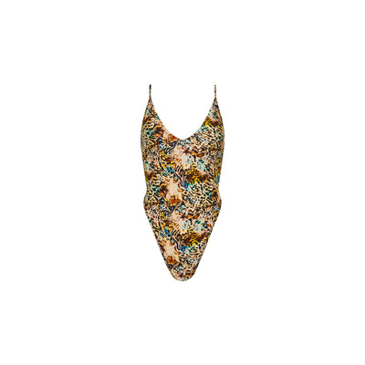 Plunge Cross Back One Piece - Sundaze
