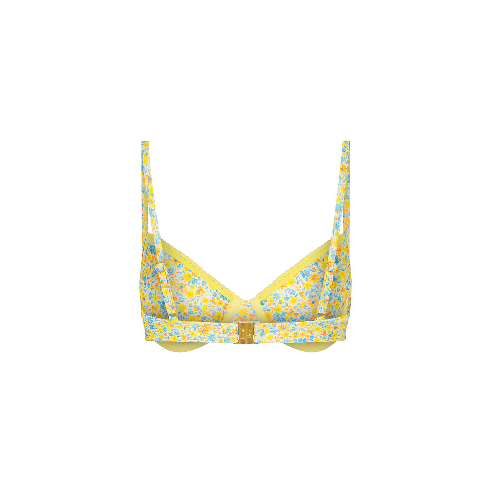 Decorative Ditzy Underwire Bikini Top - Dreamy Daze