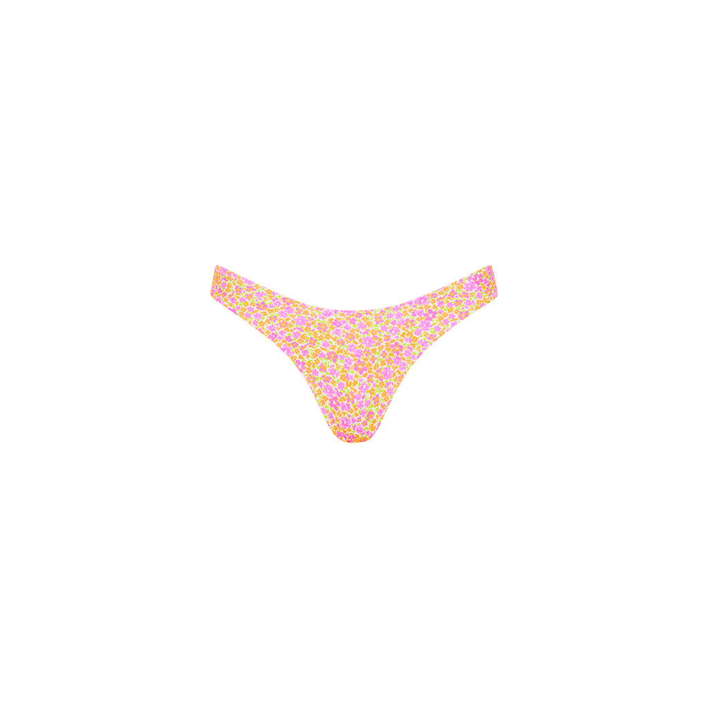 Vintage V Bikini Bottom - Champagne Blossom