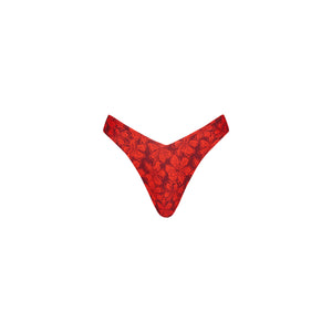 Y Cheeky Bikini Bottom - Sassy Sangria