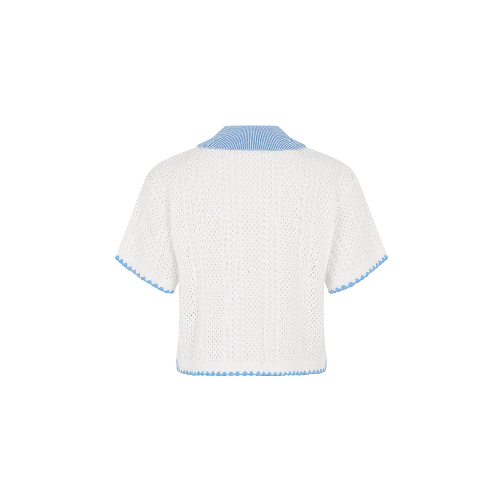Sunchaser Knit Polo - Ocean Dreamer