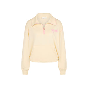 Quarter Zip Jumper - Buttercream