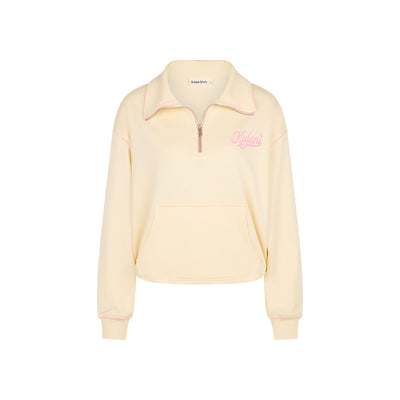 Quarter Zip Jumper - Buttercream