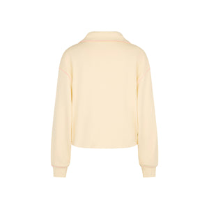 Quarter Zip Jumper - Buttercream