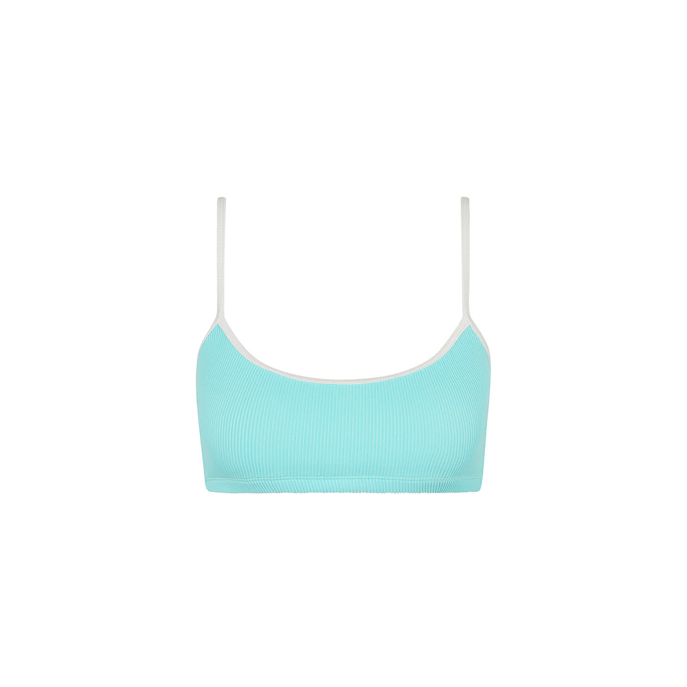 Swim Tank Bikini Top - Calypso Blue