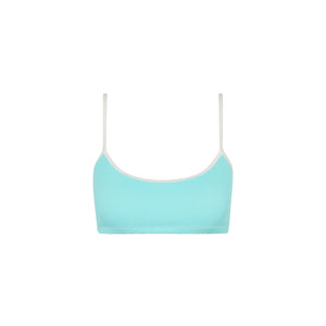 Swim Tank Bikini Top - Calypso Blue
