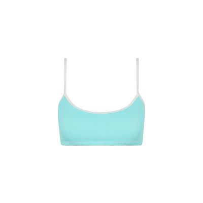 Swim Tank Bikini Top - Calypso Blue