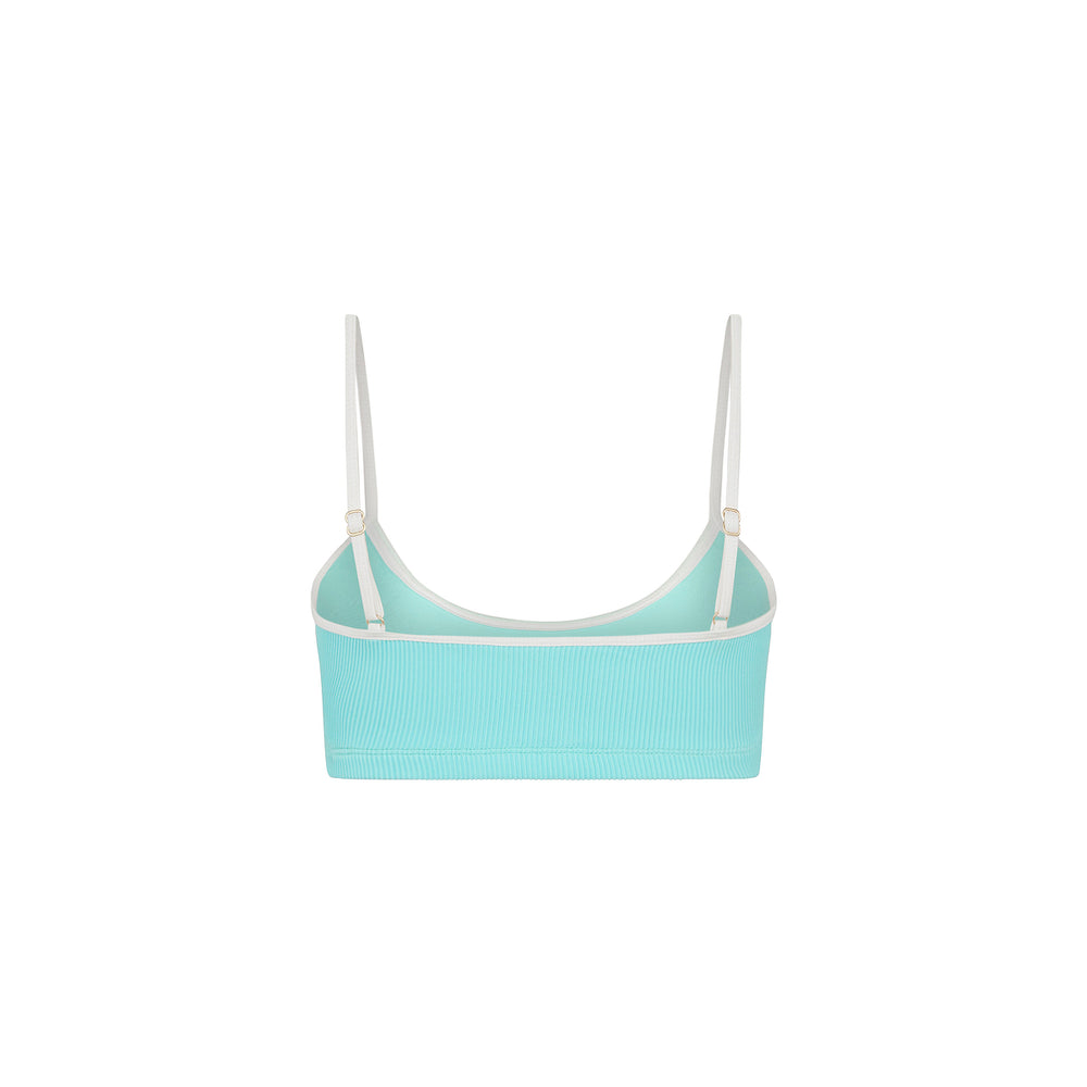 Swim Tank Bikini Top - Calypso Blue