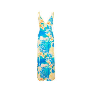 Isla Maxi Dress - Limoncello Lagoon
