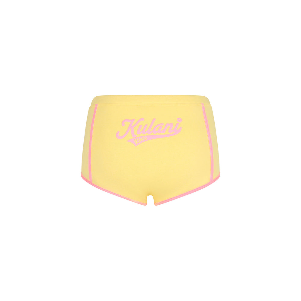 Micro Track Shorts - Custard Cloud