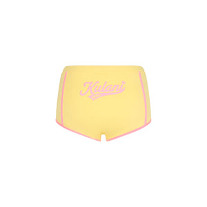 Micro Track Shorts - Custard Cloud