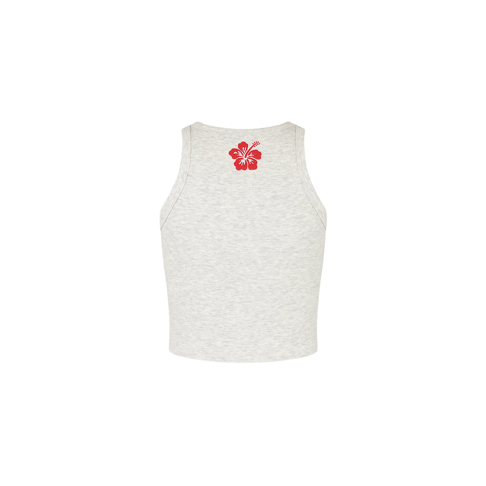 Cleo Tank Top - Silver Haze