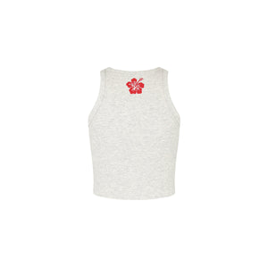 Cleo Tank Top - Silver Haze