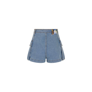Martina Denim Shorts - Pocket Full Of Shells