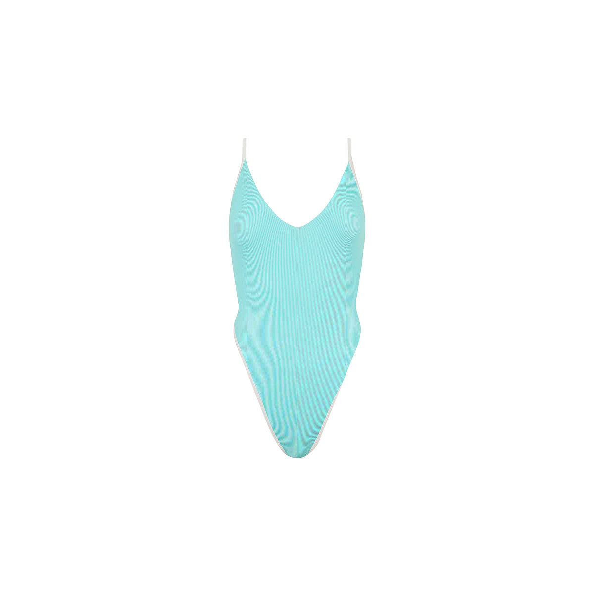 Plunge Cross Back One Piece - Calypso Blue –Kulani Kinis
