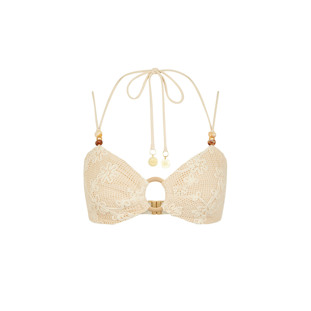 Lace Tie Crop Top - Sweet Nothings