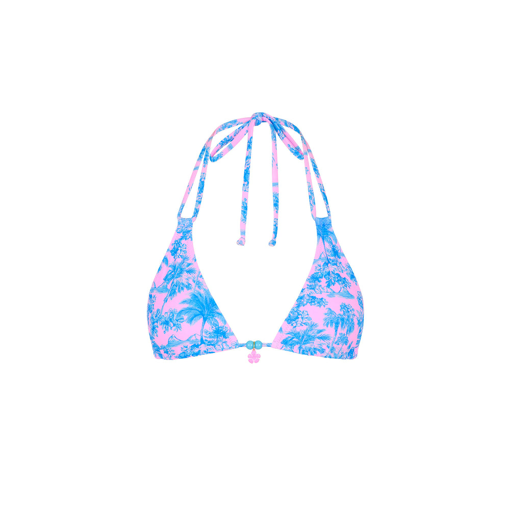 Simple Strap Halter Bikini Top - Paloma
