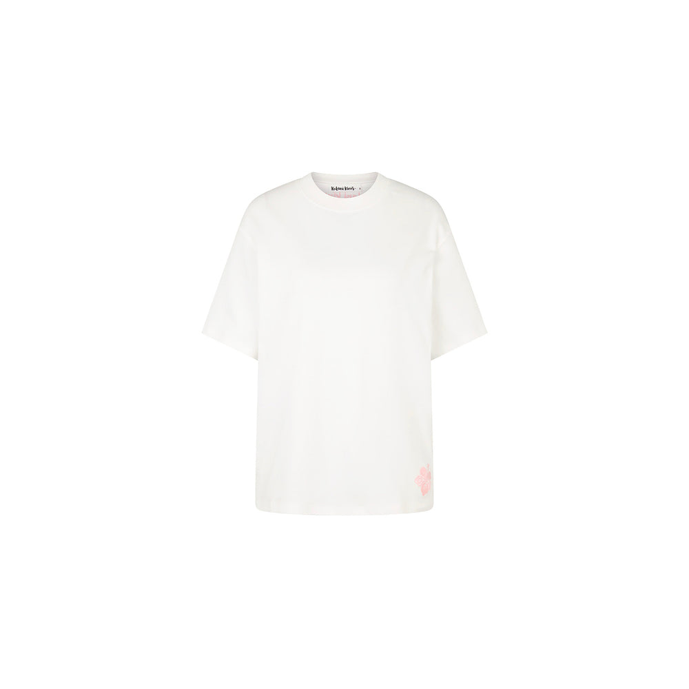 Boyfriend Tee - Whipped White