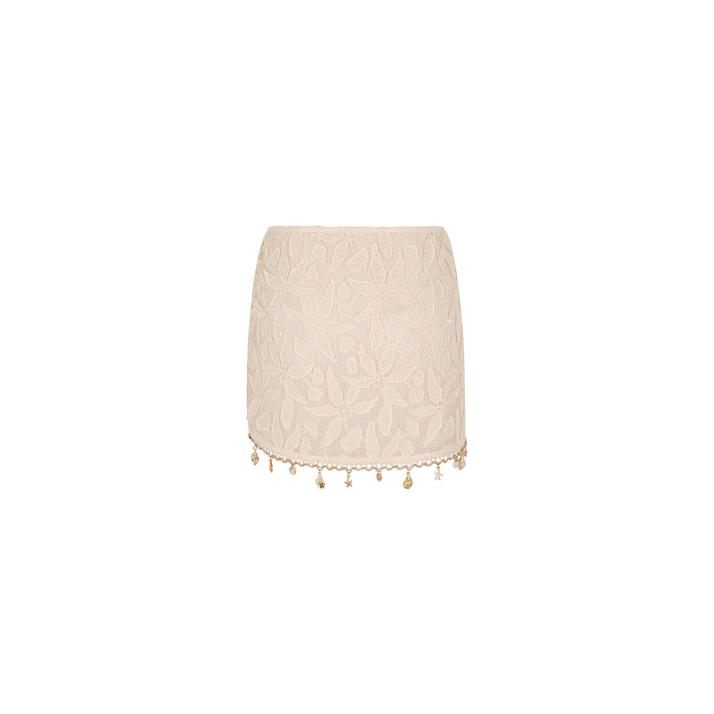 Catalina Mini Sarong - Sugar Shell