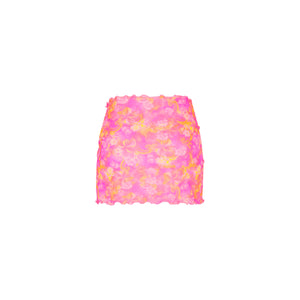 Mini Mesh Sarong - Petal Pop