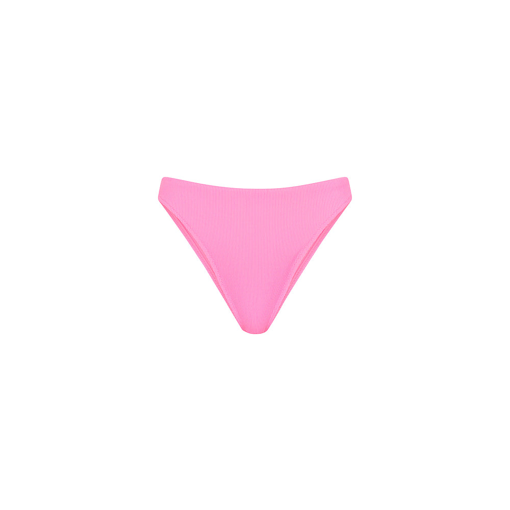 High Leg Full Vintage Bikini Bottom - Fairy Floss