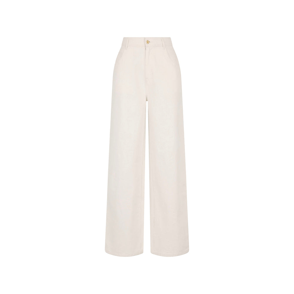 Mare Denim Jeans - Coconut Cream