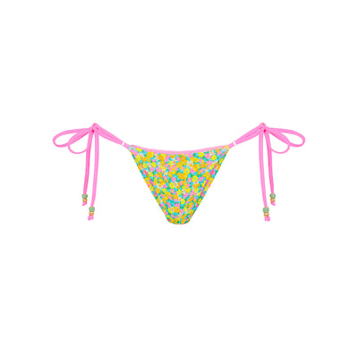 Decorative Thong Tie Side Bikini Bottom - Hula Honey
