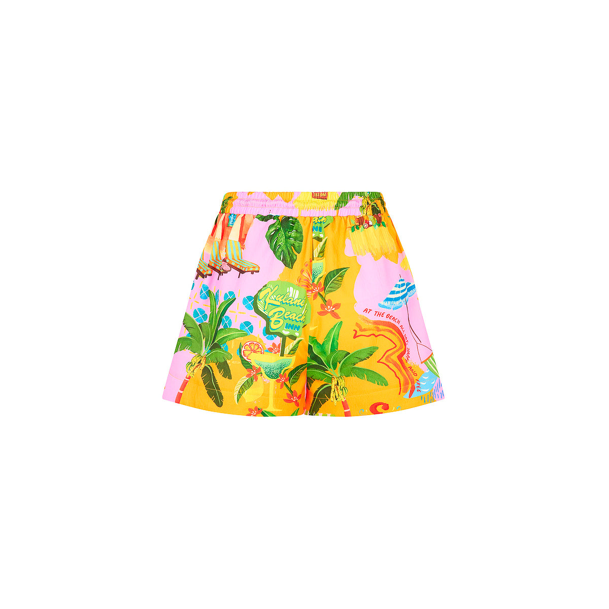 Lightweight Summer Shorts - Sunlit Spritz –Kulani Kinis