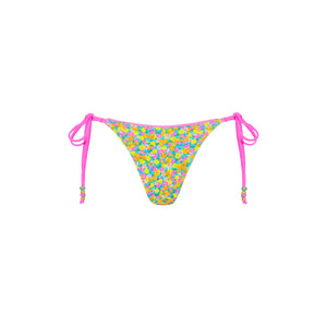 Decorative Thong Tie Side Bikini Bottom - Hula Honey