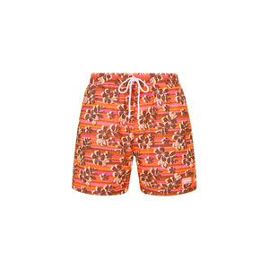 Men's Swim Trunks - Sunkissed Stripe