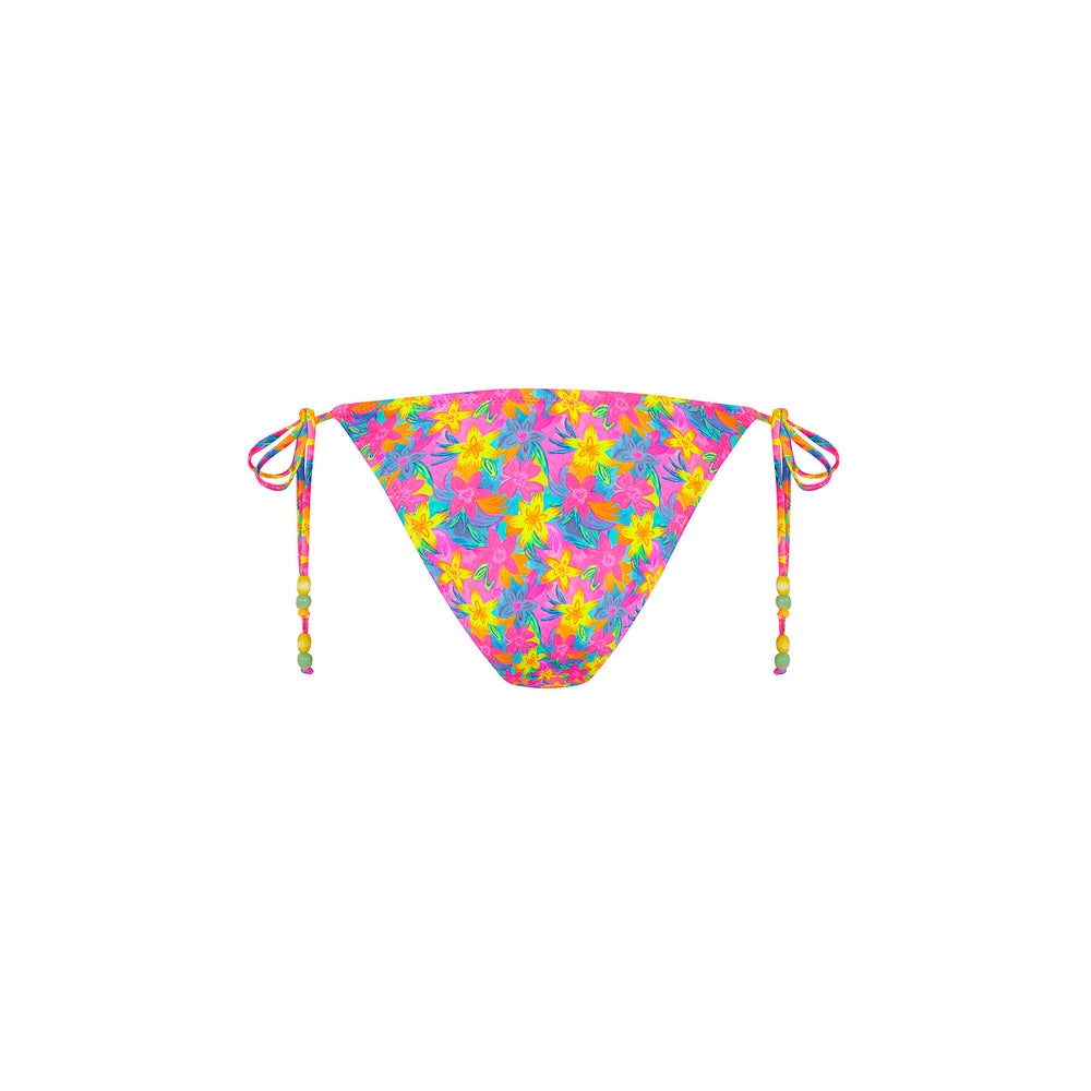 Dipped Cheeky Tie Bikini Bottom - Wildest Dreams