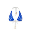 Classic Tie Halter Bikini Top - Surfside