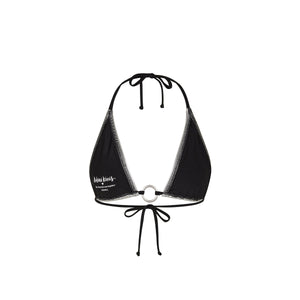 Ring Halter Bikini Top - Track Star