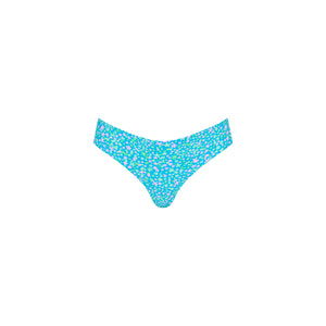 Lettuce Frill Thong Bikini Bottom - Ocean Kisses