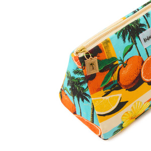Beach Pouch - Citrus Sea