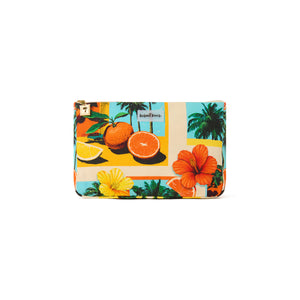 Beach Pouch - Citrus Sea