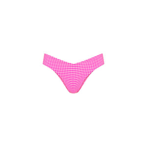Cheeky V Bikini Bottom - Pink Diva