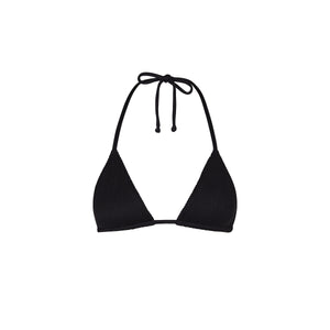 Slide Triangle Bikini Top - Pitch Black