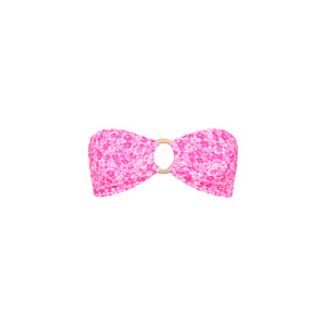 Strapless Bandeau Bikini Top - Berry Burst