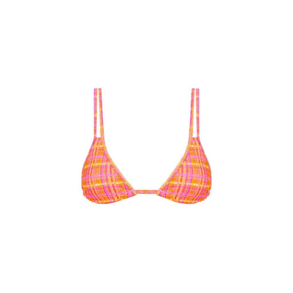 Twin Strap Bralette Bikini Top - Peaches