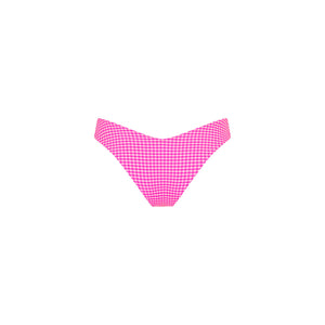 Cheeky V Bikini Bottom - Pink Diva