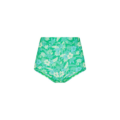 Cheeky Retro Swim Short - Barefoot Breeze