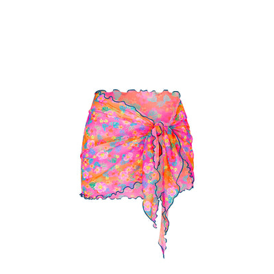 Mini Mesh Sarong - Summer Glow