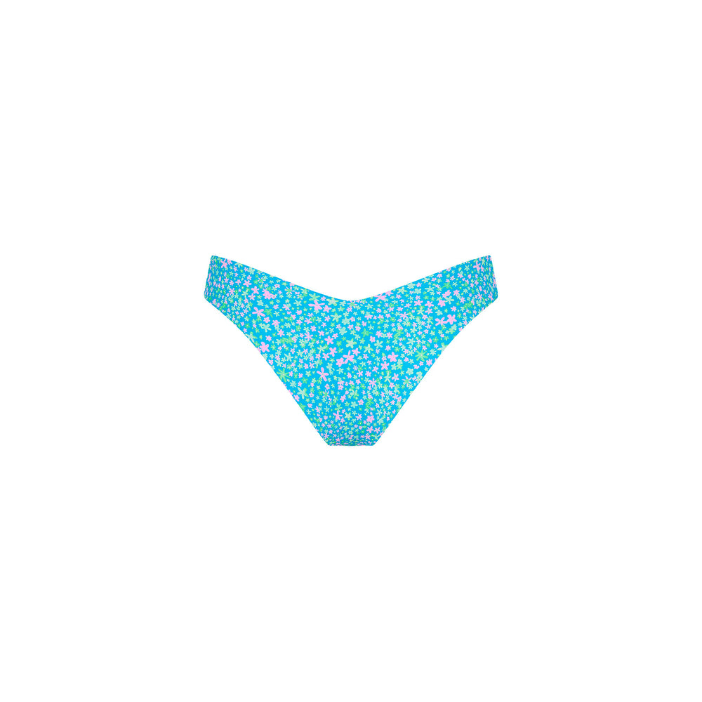 Cheeky V Bikini Bottom - Ocean Kisses