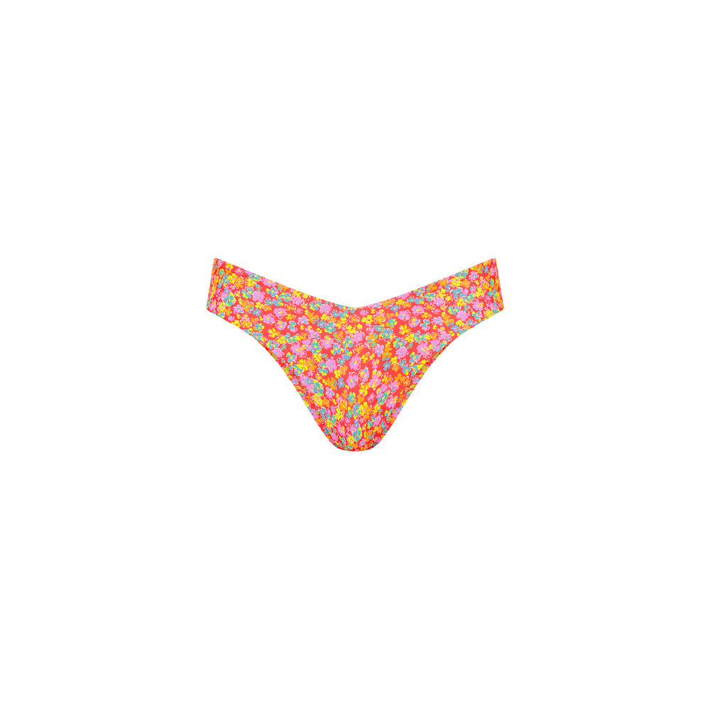 Cheeky V Bikini Bottom - Bubble Pop