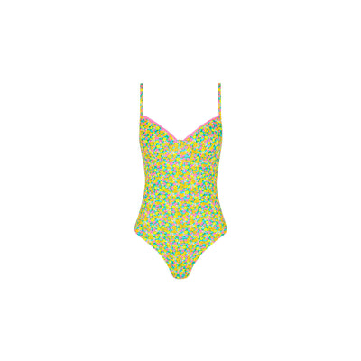 Decorative Underwire Cheeky One Piece - Hula Honey