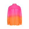 Essential Sheer Long Sleeve Shirt - Tropical Heatwave