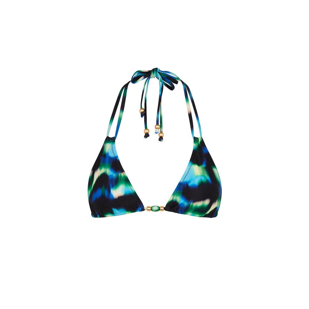 Halter Bralette Bikini Top - Ocean Mischief