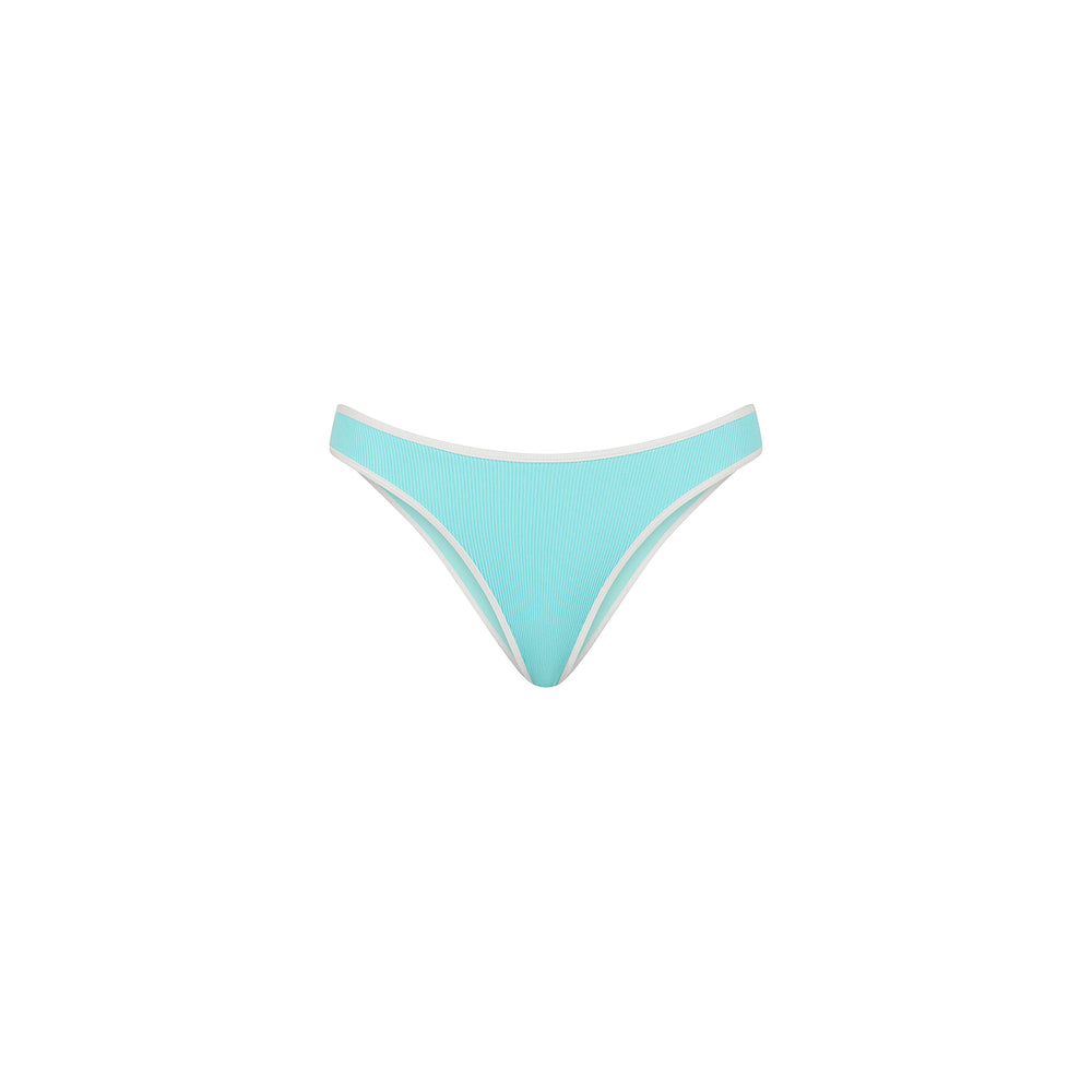 Modest Bind Full Coverage Bikini Bottom - Calypso Blue