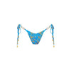Trio Ring Cheeky Tie Bikini Bottom - Cream Soda